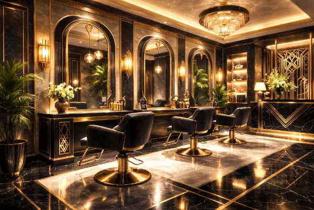 black-gold-salon