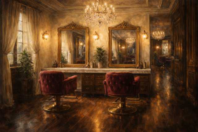 vintage-chandelier-salon